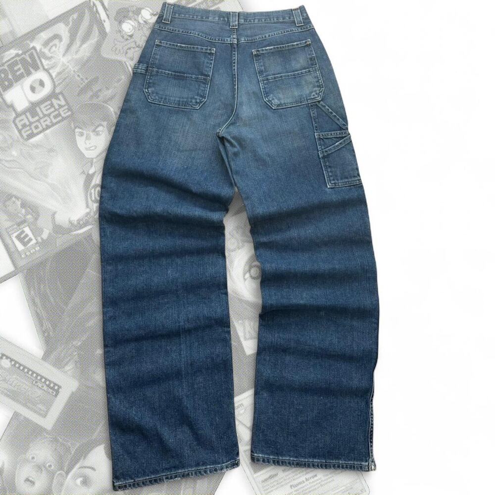 Vintage Old Navy Baggy Blue Denim Carpenter Jeans